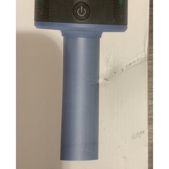Karaoke Microphone Wireless Bluetooth Built-in Speakers HD Recording | Blue - Picture 11 of 12